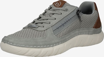 Baskets basses bugatti en gris : devant