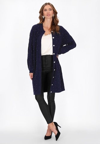 faina Strickjacke in Blau