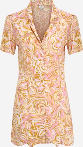 River Island Petite Shirt dress in Pink: front
