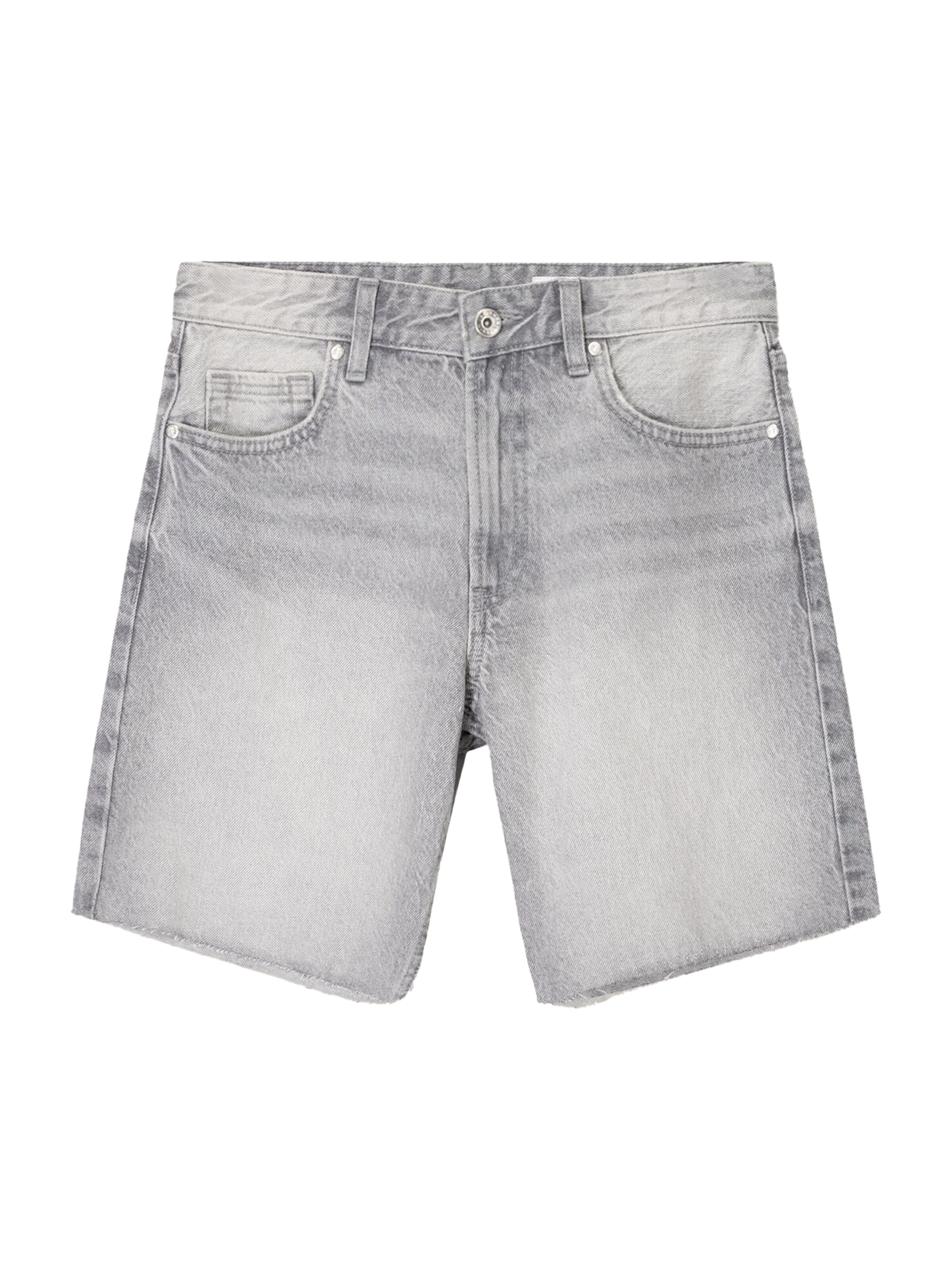 Largi Jeans de la Bershka pe gri: față