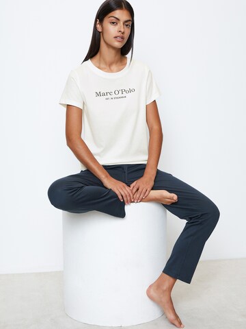 Marc O'Polo Shirt ' Mix & Match Cotton ' in Wit