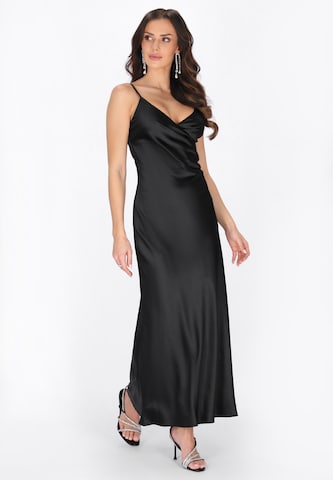 faina - Vestido de festa 'Festive' em preto