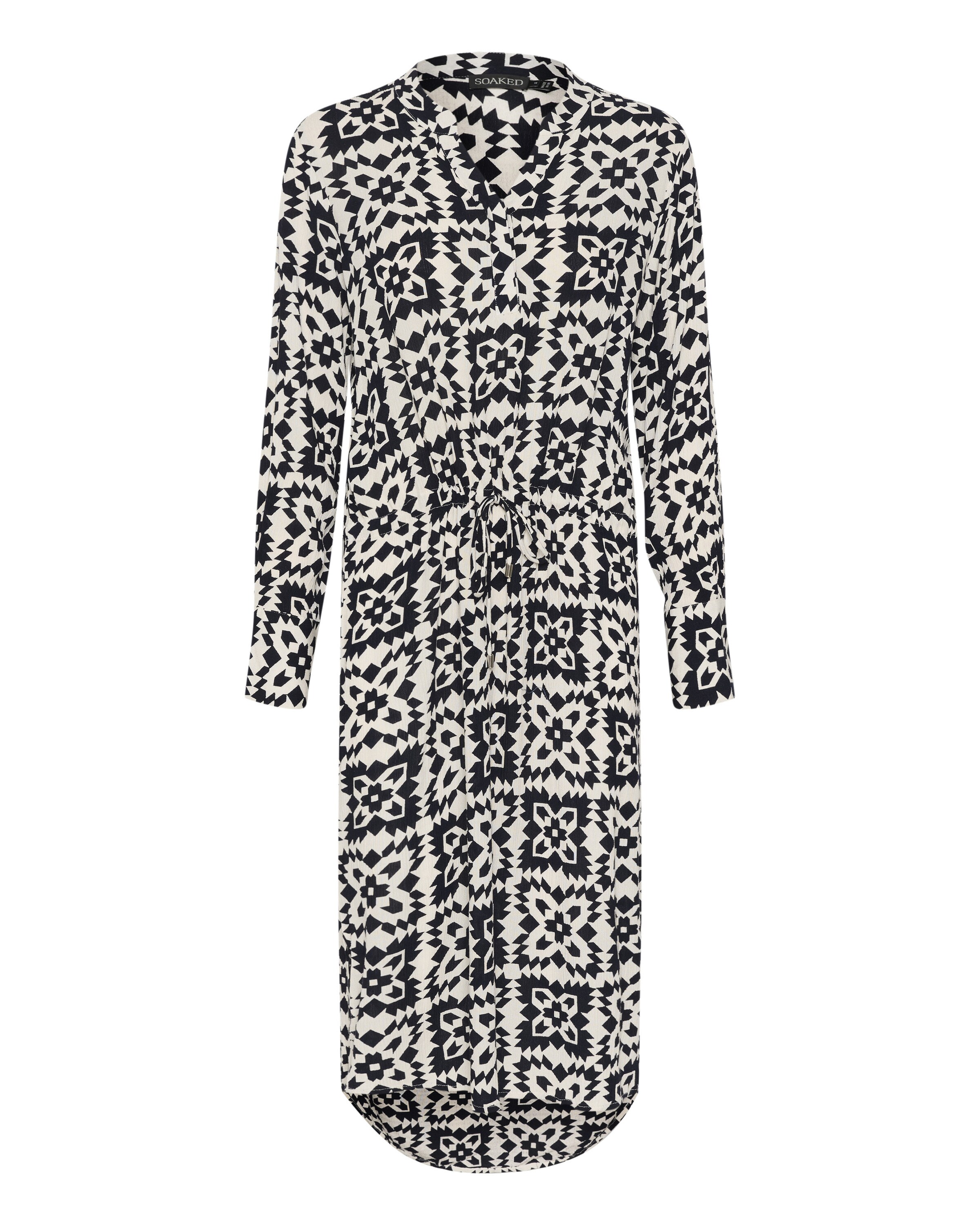 SOAKED IN LUXURYKošulja haljina 'Zaya' - miks boja boja: prednji dio