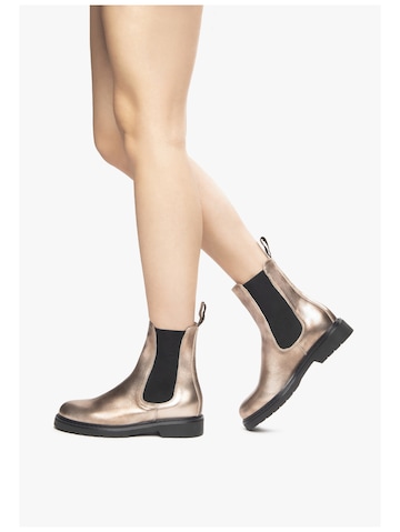 Boots chelsea di Nero Giardini in oro