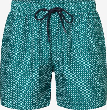 Ten Cate Board Shorts in Green: front