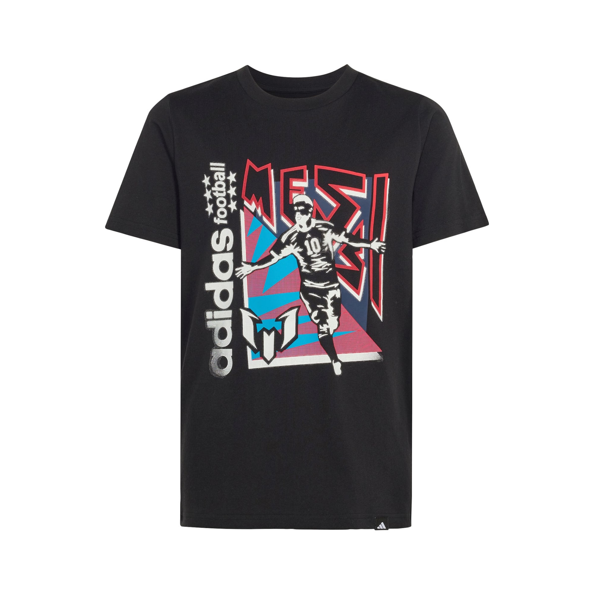 ADIDAS PERFORMANCE Camisa funcionais 'Messi Fun' em 128 em azure / eosin / vermelho / preto, Vista do artigo