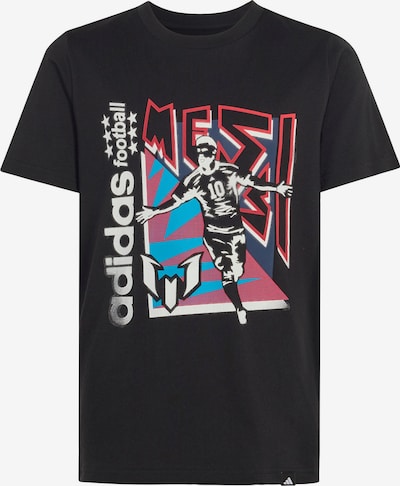ADIDAS PERFORMANCE Tehnička sportska majica 'Messi Fun' veličine 140 u azur / ružičasto crvena / crvena / crna, Pregled proizvoda