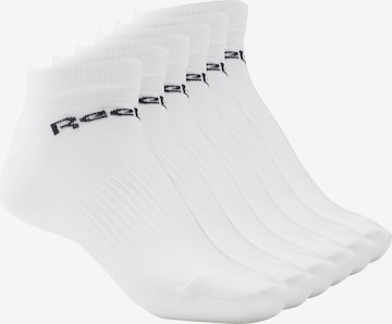 Reebok Sport Sports socks in White: front