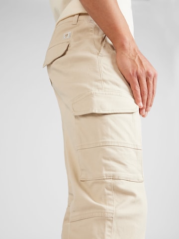 Only & Sons Tapered Cargo trousers 'Carter' in Beige