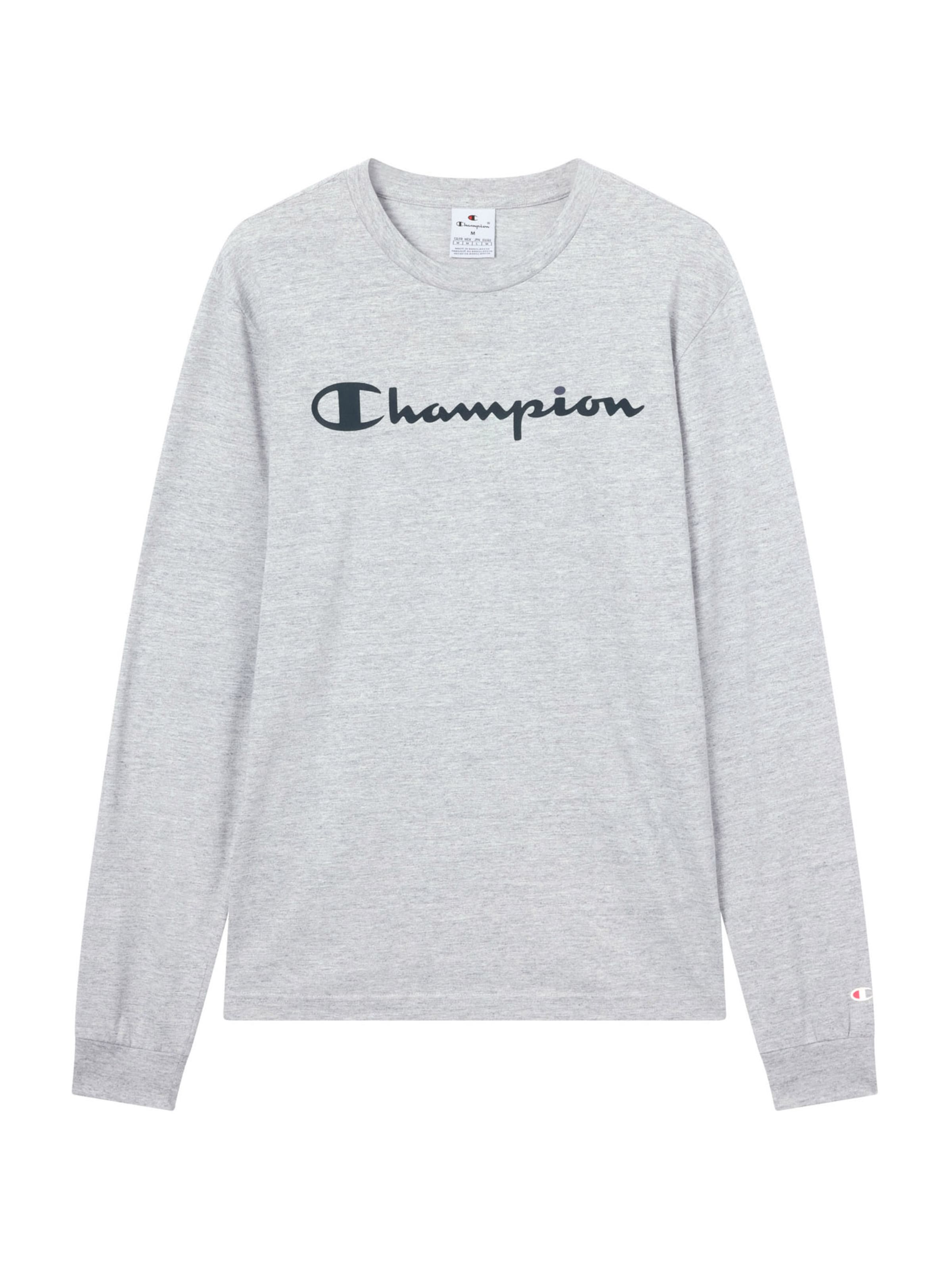 Champion Authentic Athletic Apparel T-shirt i grå: framsida