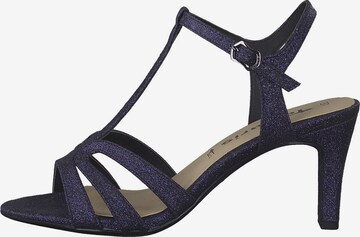 TAMARIS - Sandalias con hebilla en azul