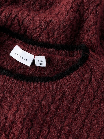 NAME IT Sweater in Red