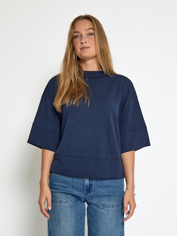 Peppercorn Blouse 'Dicette' in Blauw: voorkant