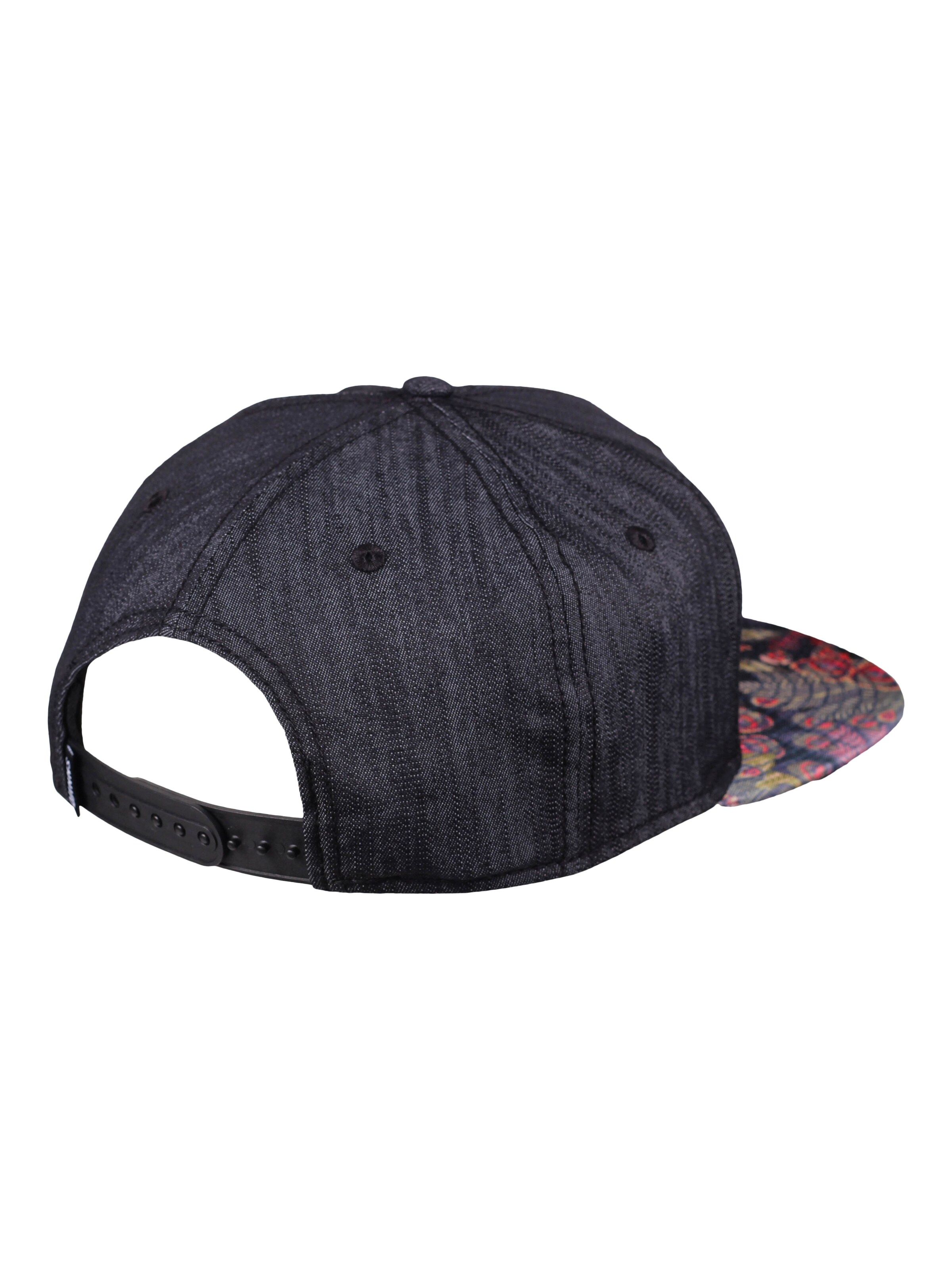 DJINNS Kšiltovka 'Peacock' – černá