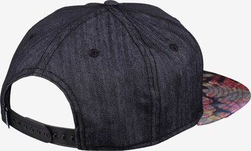 DJINNS Cap 'Peacock' in Schwarz