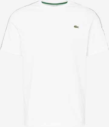 T-Shirt LACOSTE en blanc : devant