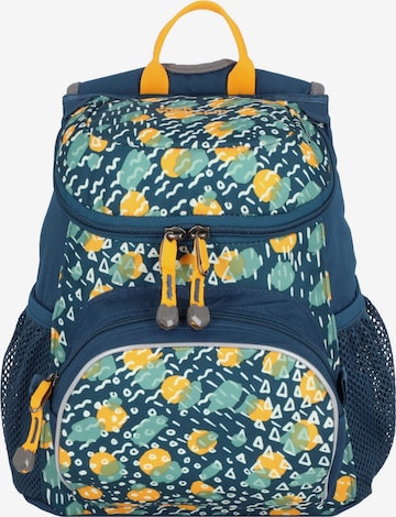 JACK WOLFSKIN Sports Backpack 'Little Joe' in Blue: front