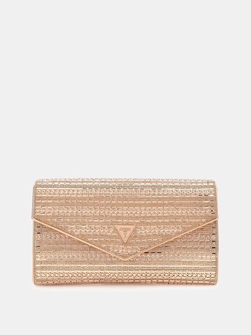 GUESS Clutch in Gold: Vorderseite