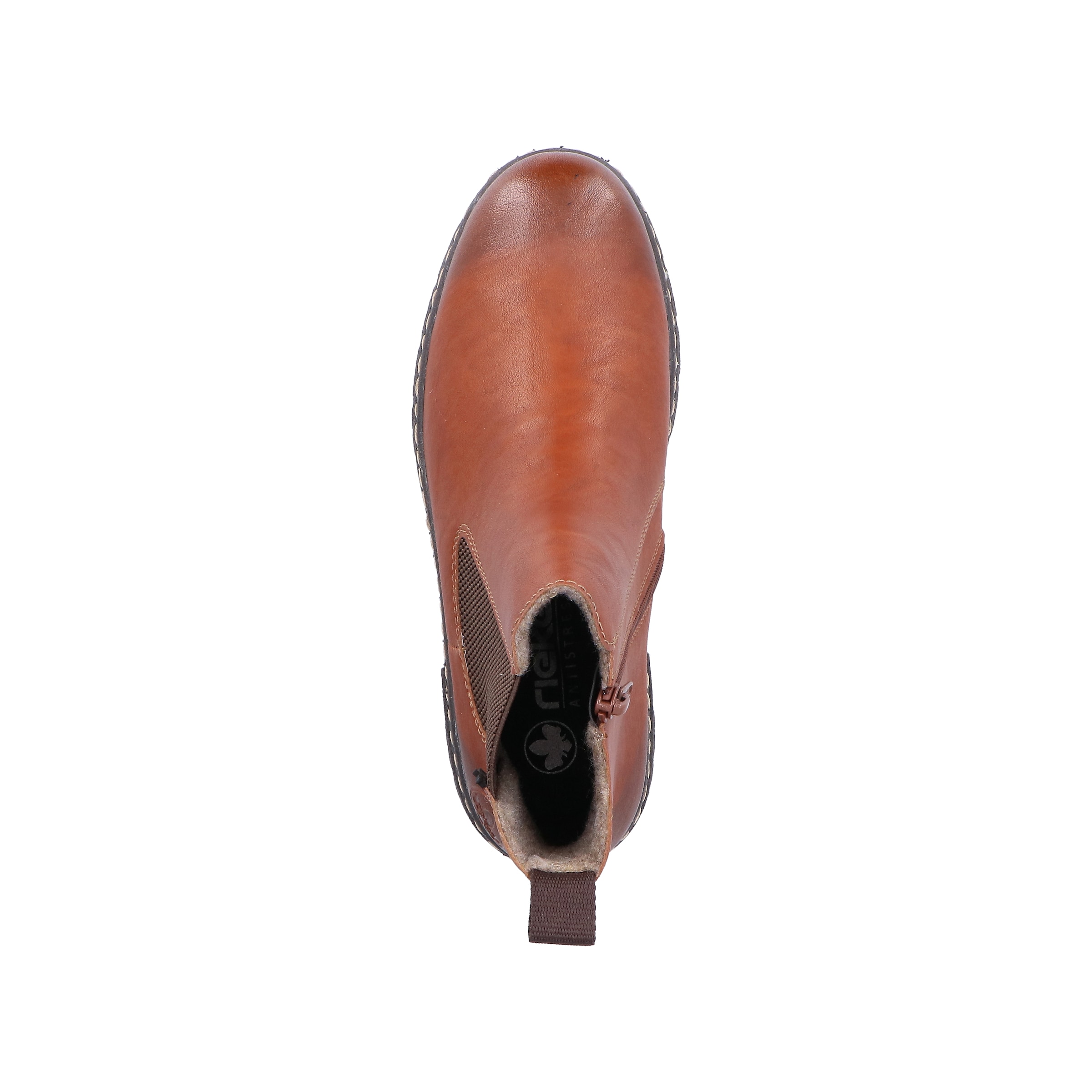 Ghete chelsea de la Rieker pe maro