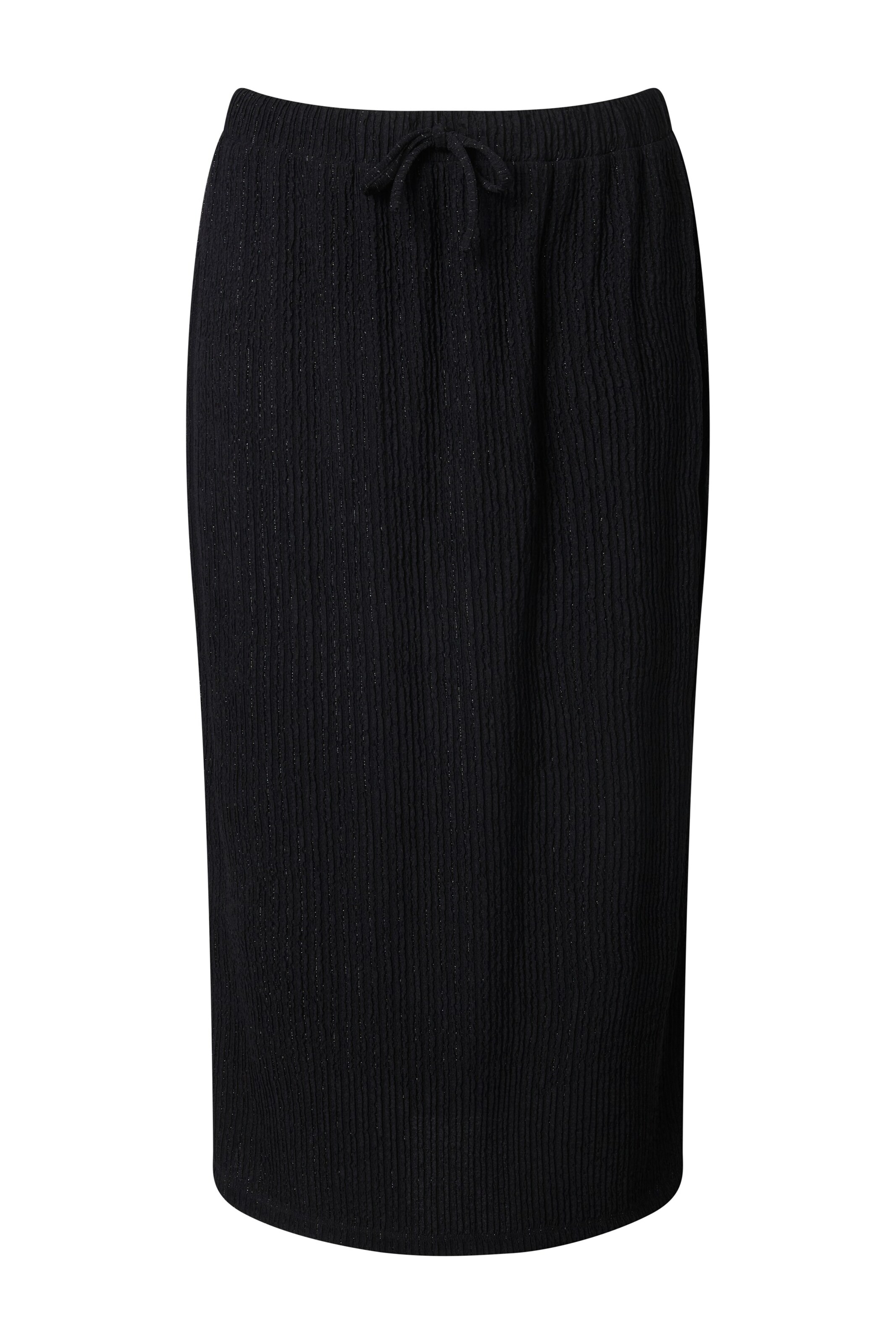 Ulla Popken Rock in Schwarz: Vorderseite