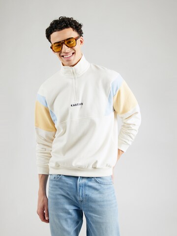Kaotiko Sweatshirt 'ARTHUR' in Beige: voorkant