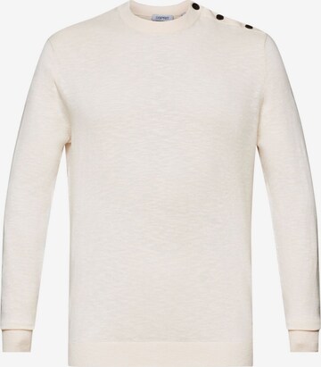 Pull-over ESPRIT en beige : devant