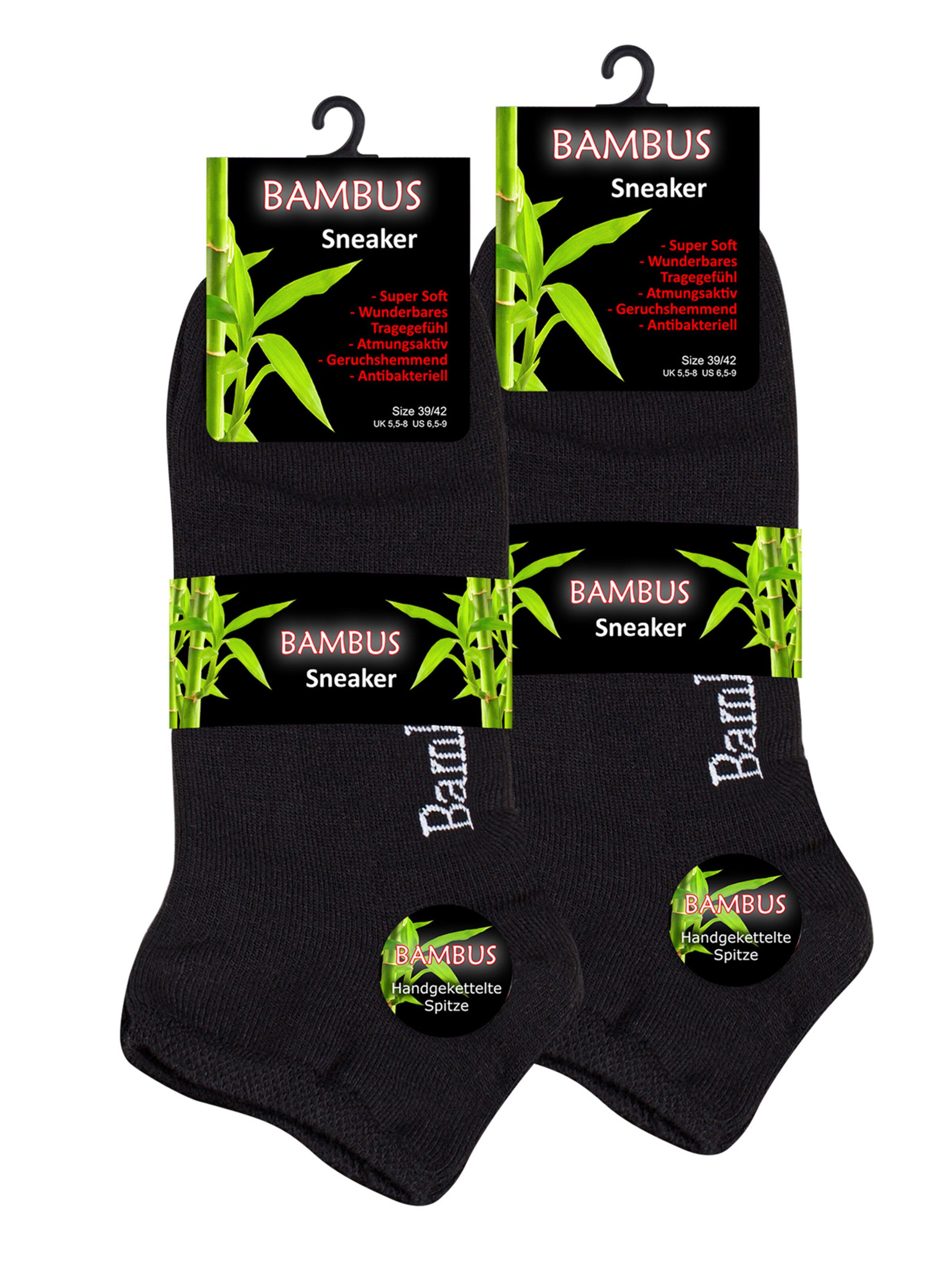 Vincent Creation - Meias 'Bambus' em preto