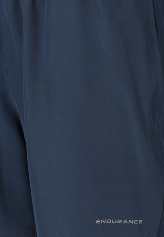 ENDURANCE Regular Sportbroek 'Herlent' in Blauw
