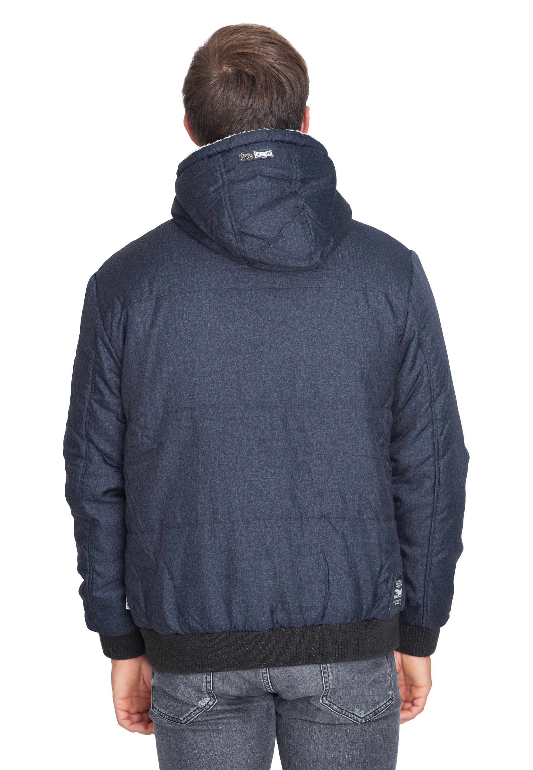 Giacca invernale 'Fox Hill' di LONSDALE in blu