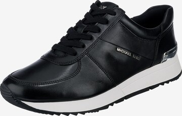 MICHAEL Michael Kors - Zapatillas deportivas bajas 'Allie' en negro: frente