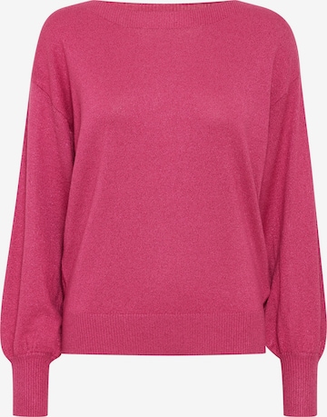 ICHI Pullover in Pink: predná strana