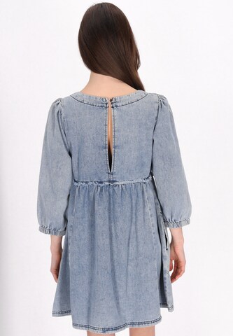Robe usha BLUE LABEL en bleu