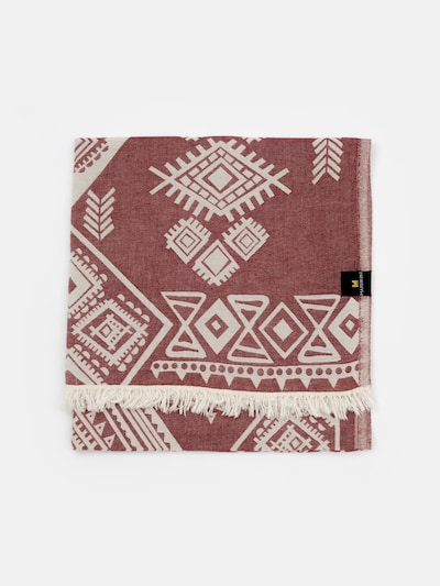 MARSIKOH Strandtuch 'Kilim' in bordeaux, Produktansicht