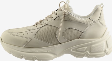 Baskets basses Högl en beige : devant