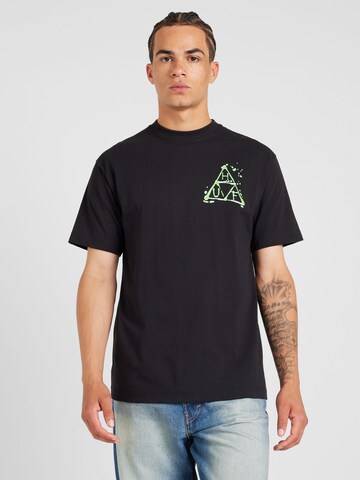 T-Shirt 'Wet & Wild' HUF en noir