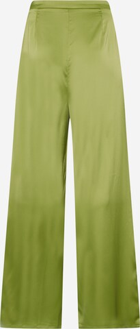 Nasty Gal Plus Wide leg Trousers in Green