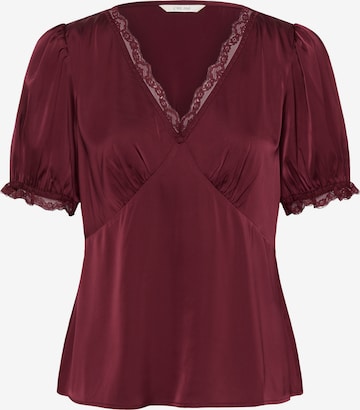 Cream - Camisa 'Almina' em vermelho: frente