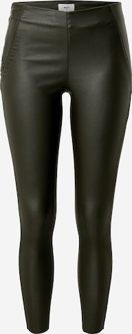 Skinny Leggings 'BELLE' de la OBJECT Petite pe verde: față