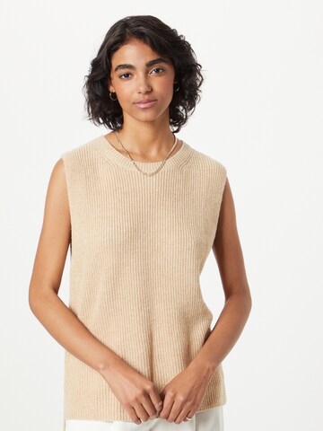 Cartoon Sweater in Beige: front