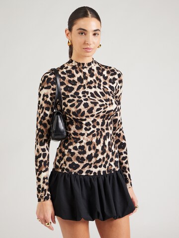 ABOUT YOU - Camisa 'Shelly' em bege: frente