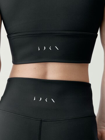 Born Bustier Sport bh 'Elin' in Zwart