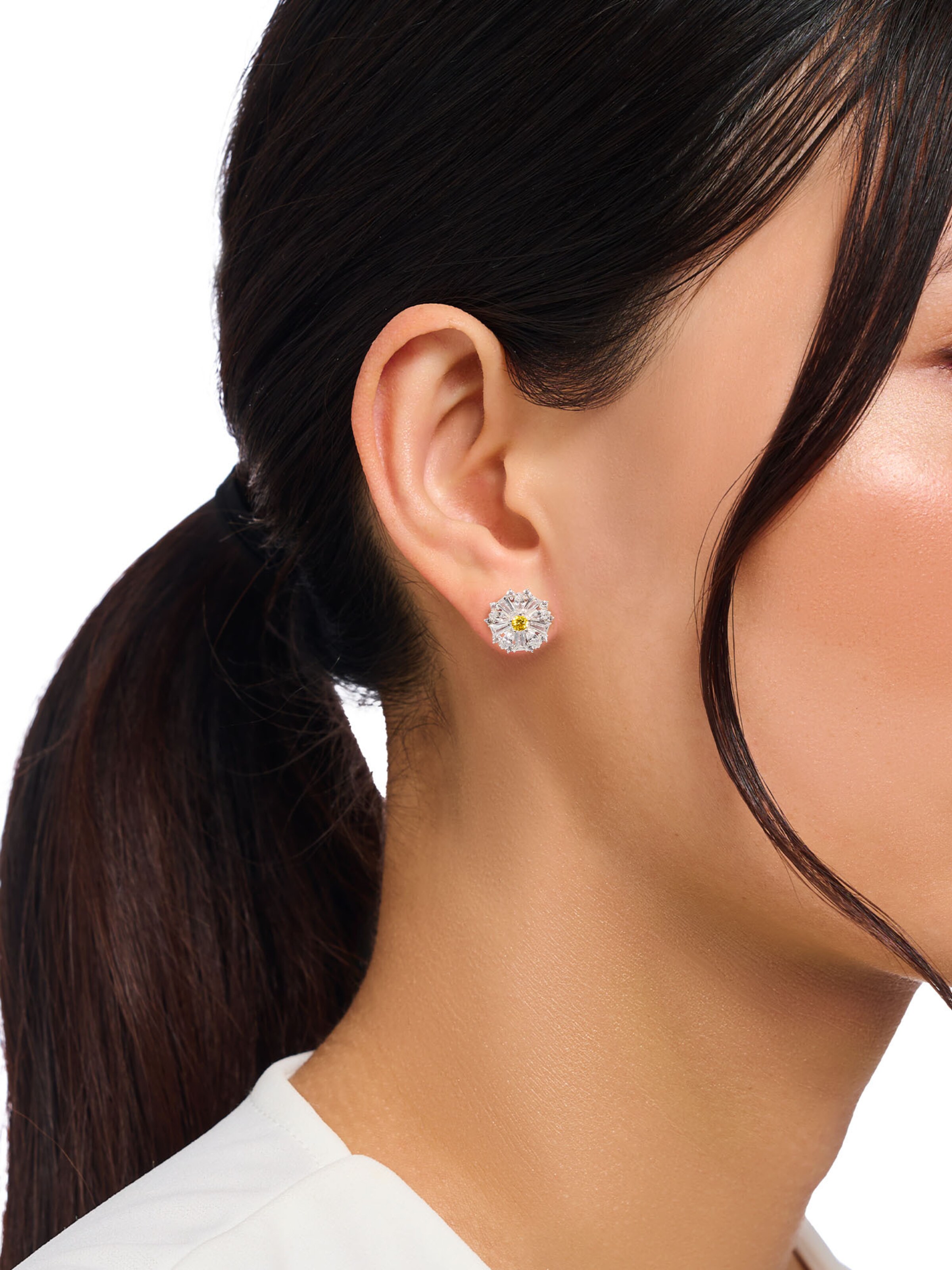 Thomas Sabo Ohrringe 'Lovely Daisy' in Silber