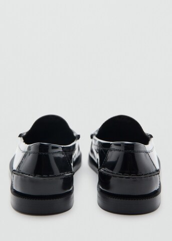 MANGO KIDS Flats 'Charles' in Black