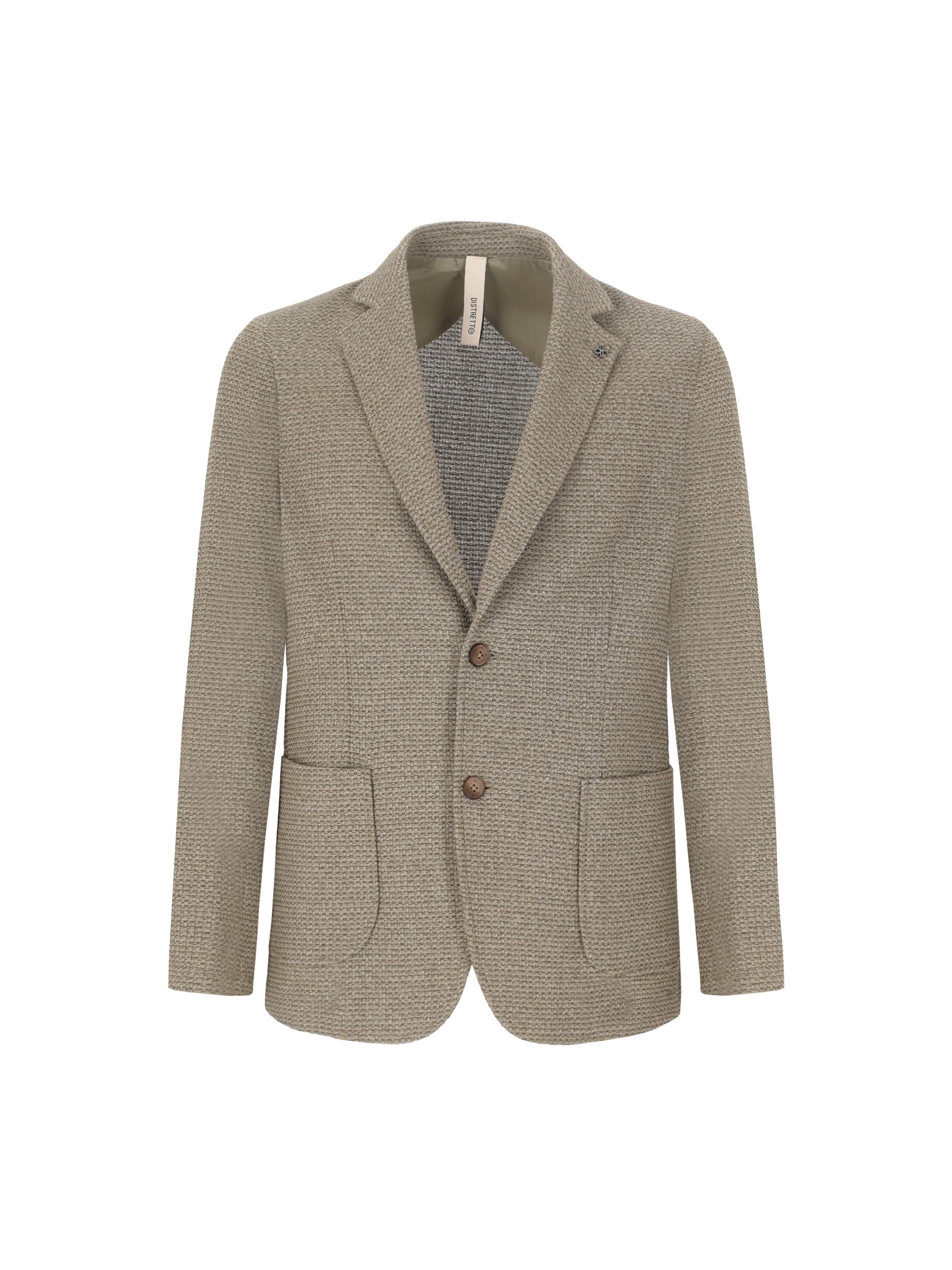 Coupe regular Veste de costume 'Regi' Distretto12 en vert : devant