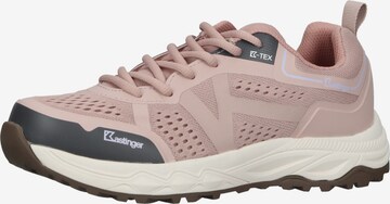 Baskets basses Kastinger en rose : devant