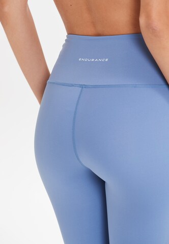 ENDURANCE Skinny Sports trousers 'Franza' in Purple