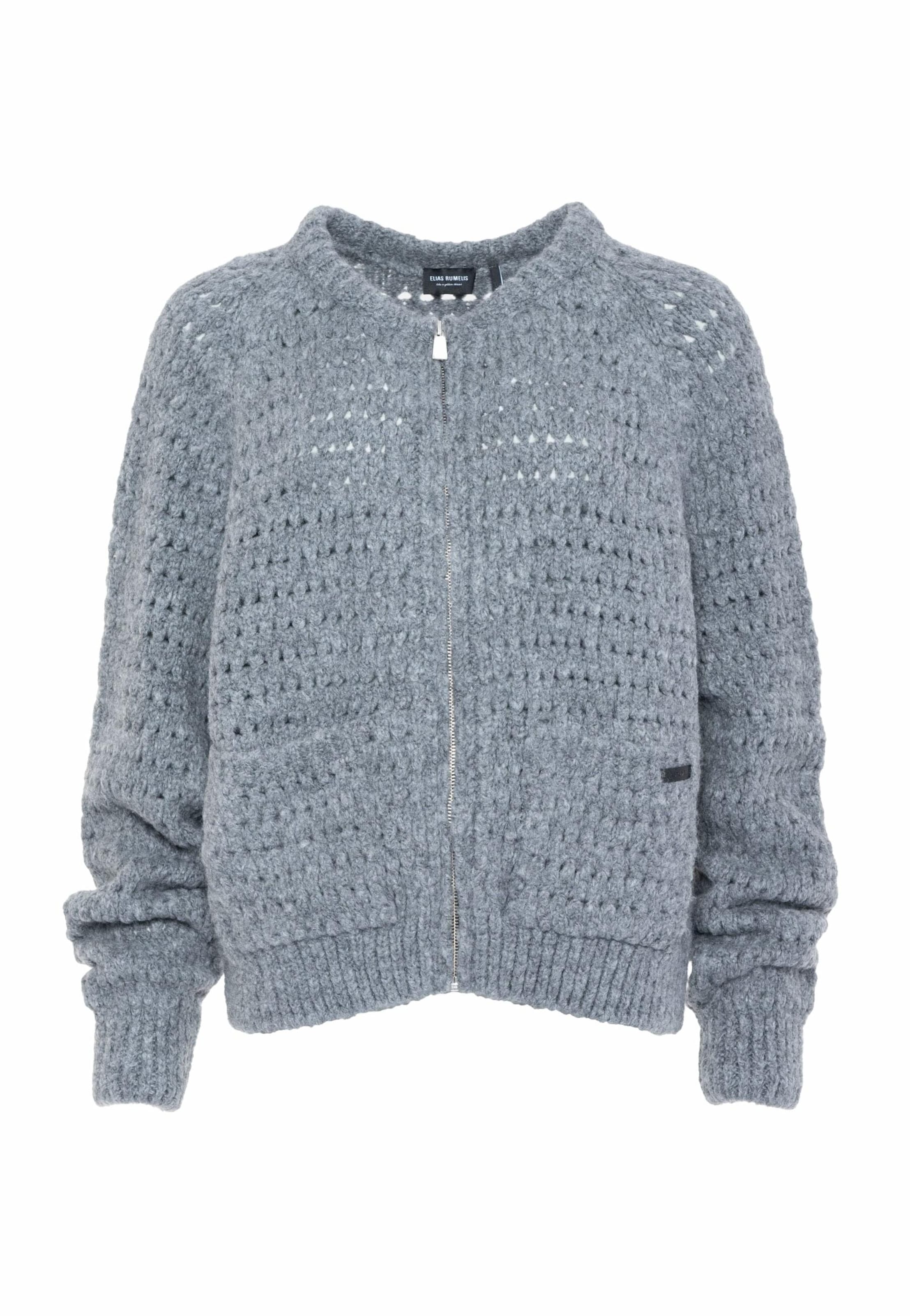 Elias Rumelis Kardigan 'Evie' – šedá: přední strana