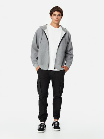 Mavi Zip-Up Hoodie in Grey