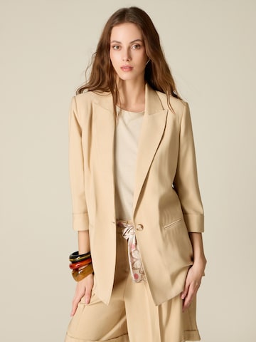 oltre - Blazer en beige: frente