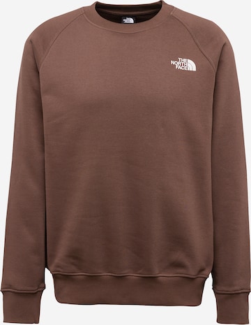 THE NORTH FACE Sweatshirt in Brown: front